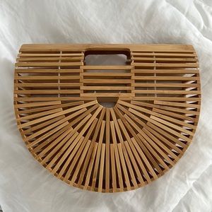 Bamboo / Wood Material Clutch
